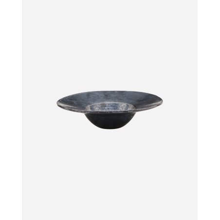 House Doctor 206260206 dining bowl Pasta bowl Round Stoneware Black, Brown 1 pc(s)