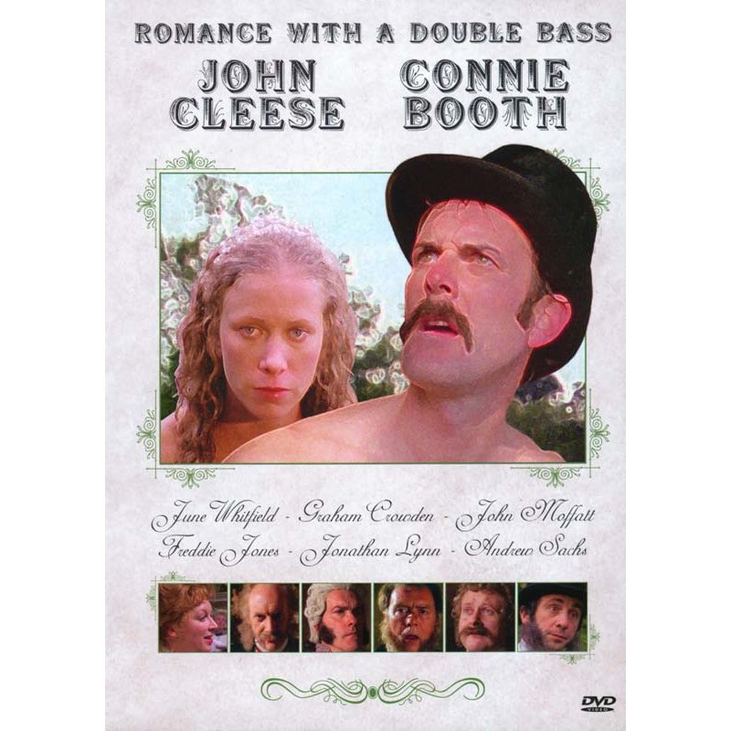 ROMANCE WITH A DOUBLE BASS (Norwegian Artwork) John Cleese & Connie Booth