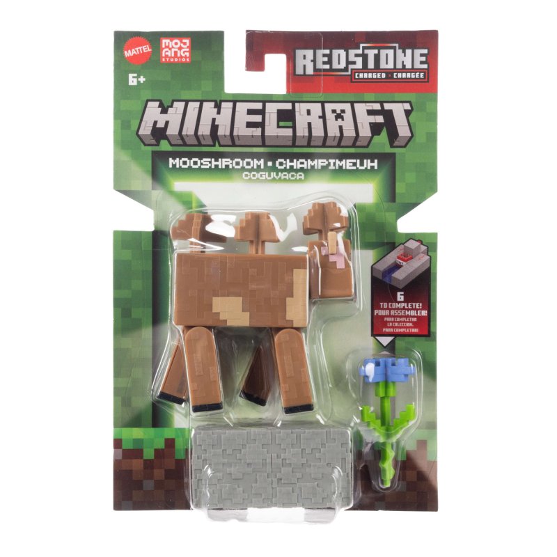 Minecraft MC 3.25" BROWN MOOSHROOM