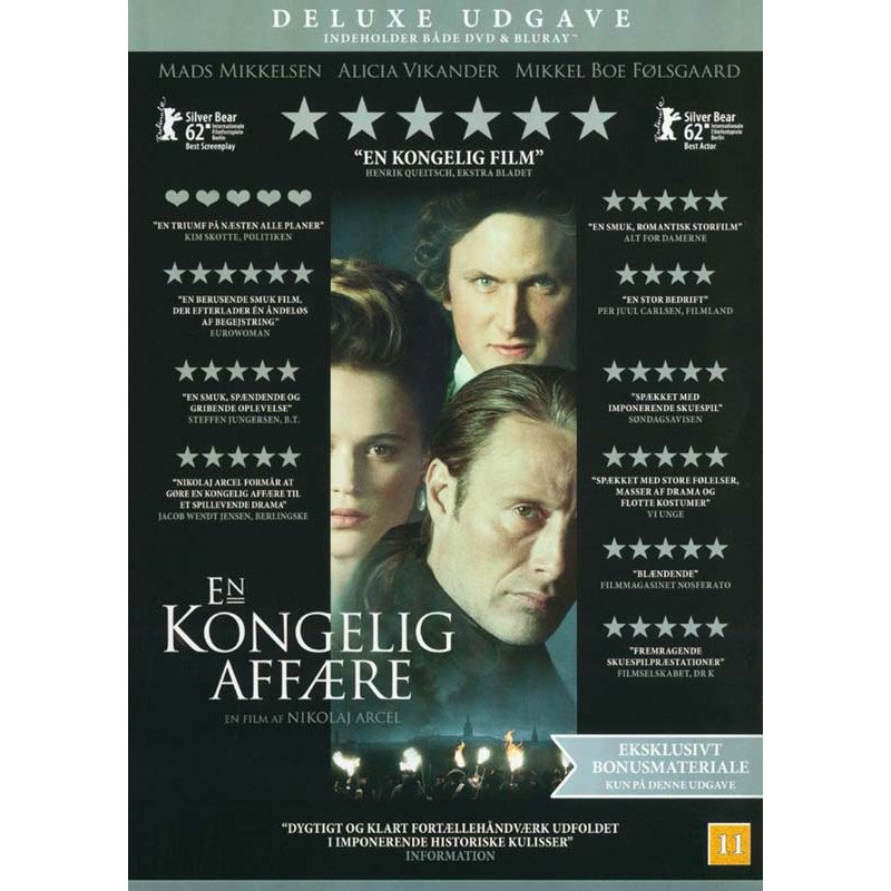EN KONGELIG AFFÆRE - A Royal Affaire (DeLuxe Edition) Mads Mikkelsen