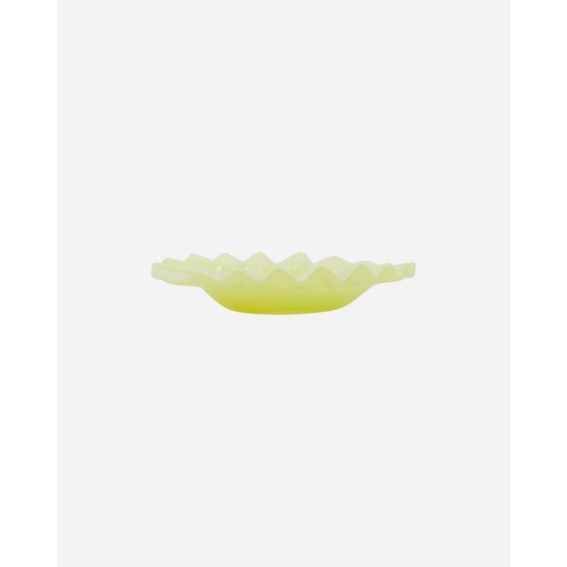 House Doctor - Wave Deco Tray - Ø18.5 cm - Yellow