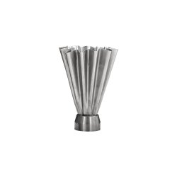 House Doctor - HDFlood Vase - Brushed silver finish