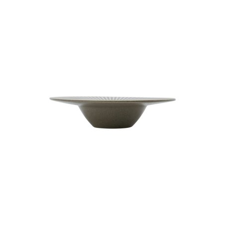 House Doctor - Pasta plate, HDPleat - Grey/Brown - h: 6 cm, dia: 26 cm