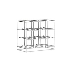 House Doctor - Wine rack - Silver finish