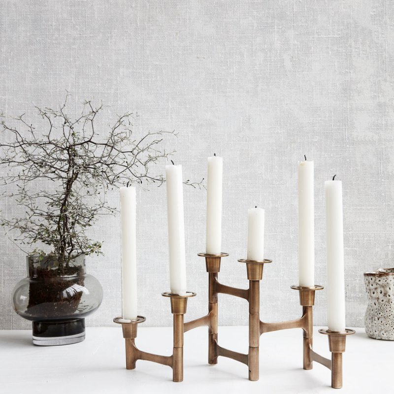 Society of Lifestyle 203660148 candle holder Brass