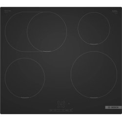Bosch PIF61ABB5E plaque Noir Intégré 60 cm Plaque avec zone à induction 4 zone(s)