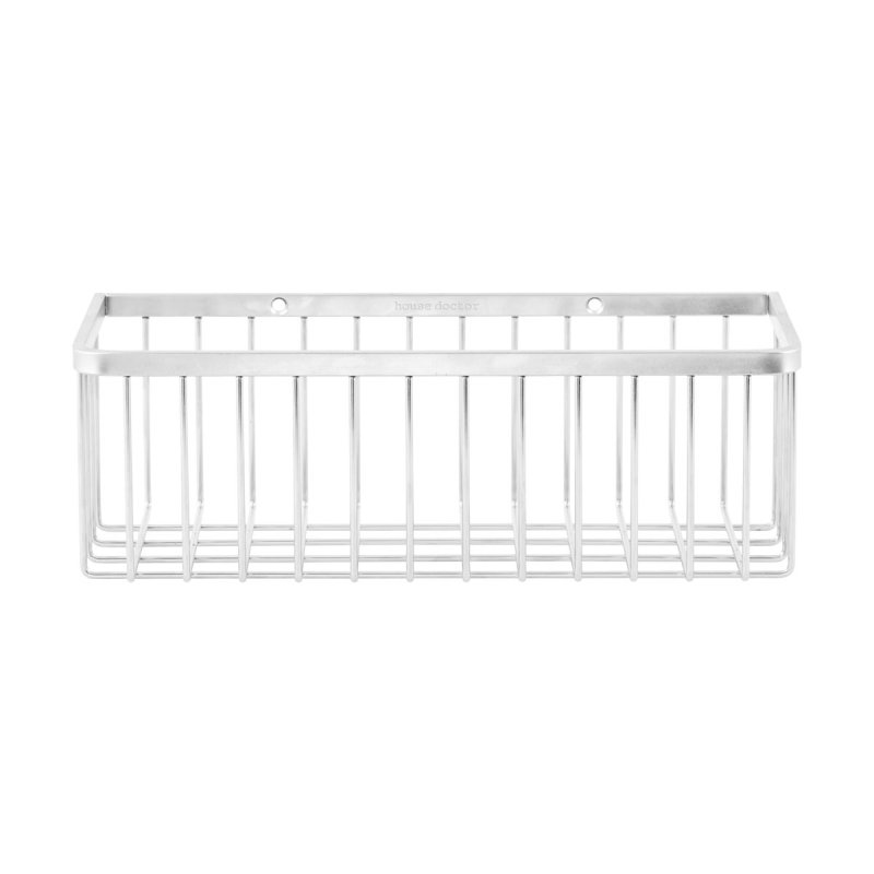 House Doctor - Bath Basket Small - Silver (209830300)