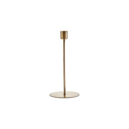 House Doctor - Anit Candle Holder - Brass Finish (SP0854)