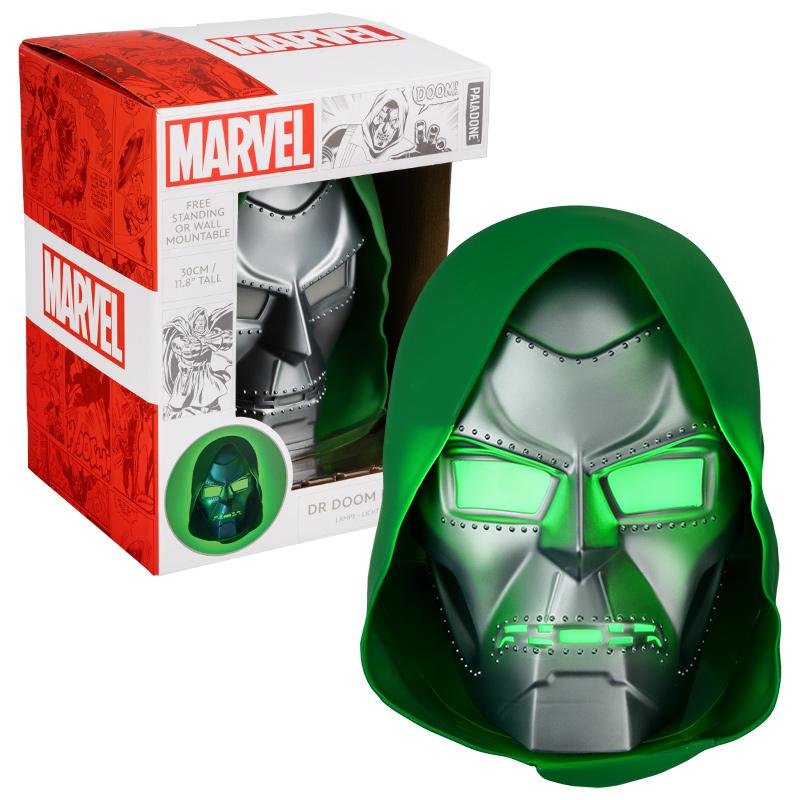 MARVEL - Masque Dr. Doom - Lampe 23cm