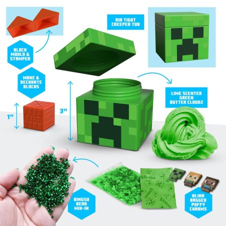 MINECRAFT - Creeper - Butter Block