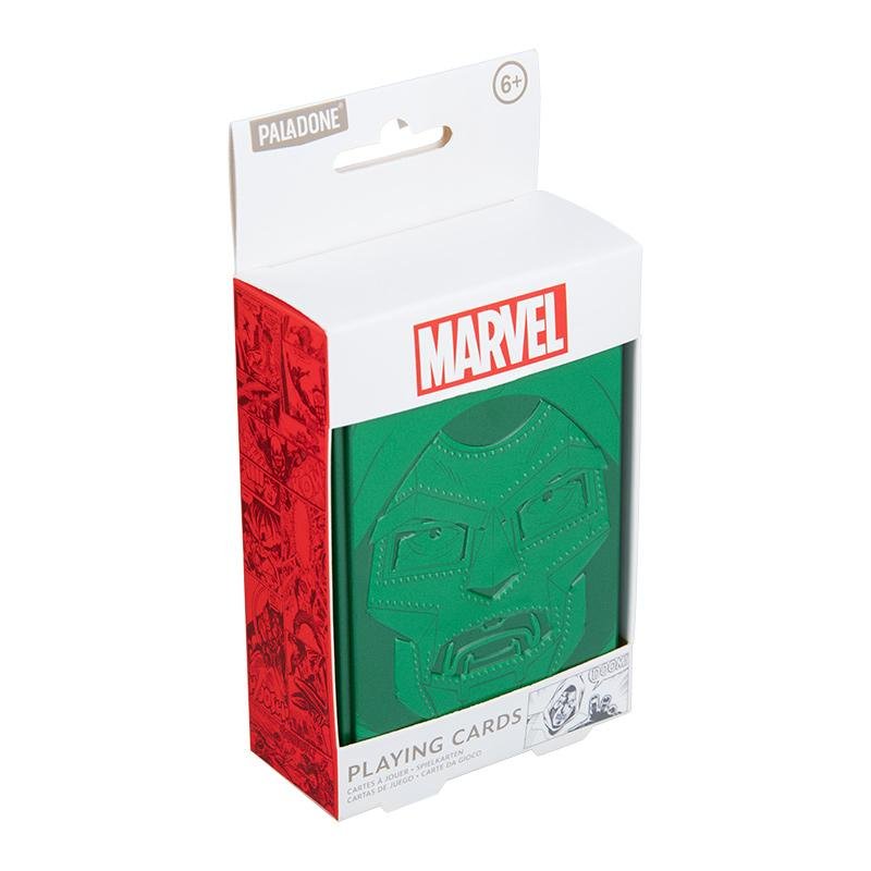MARVEL - Dr. Doom - Jeu de Cartes dans une Boite en Métal