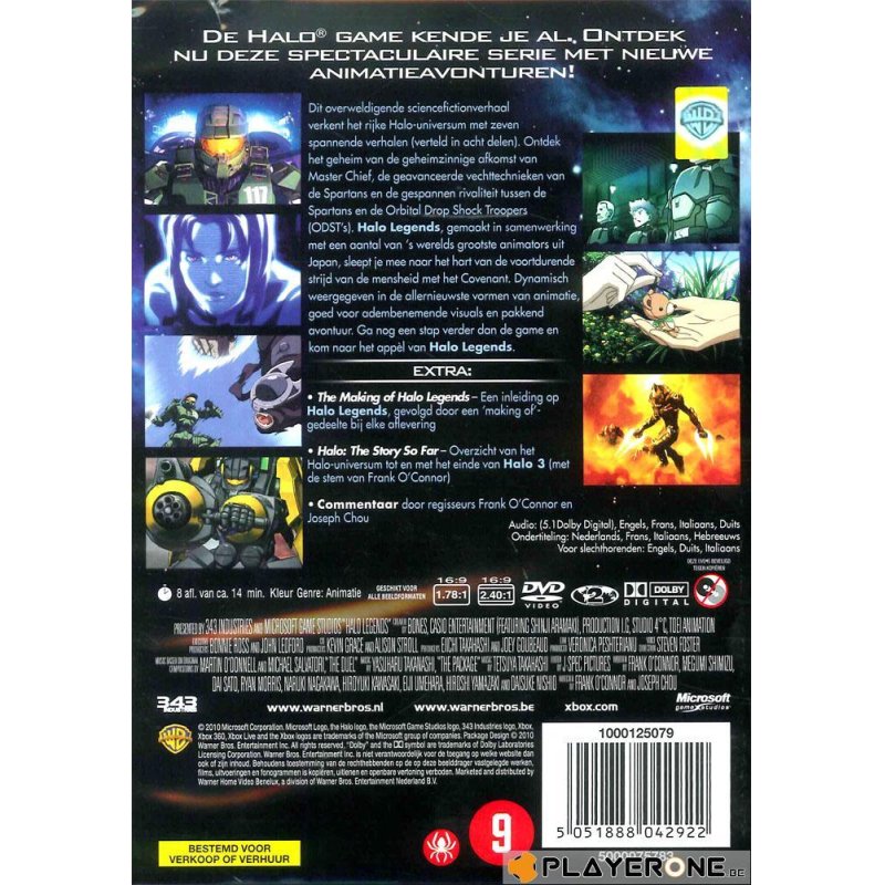 DVD - Halo Legends