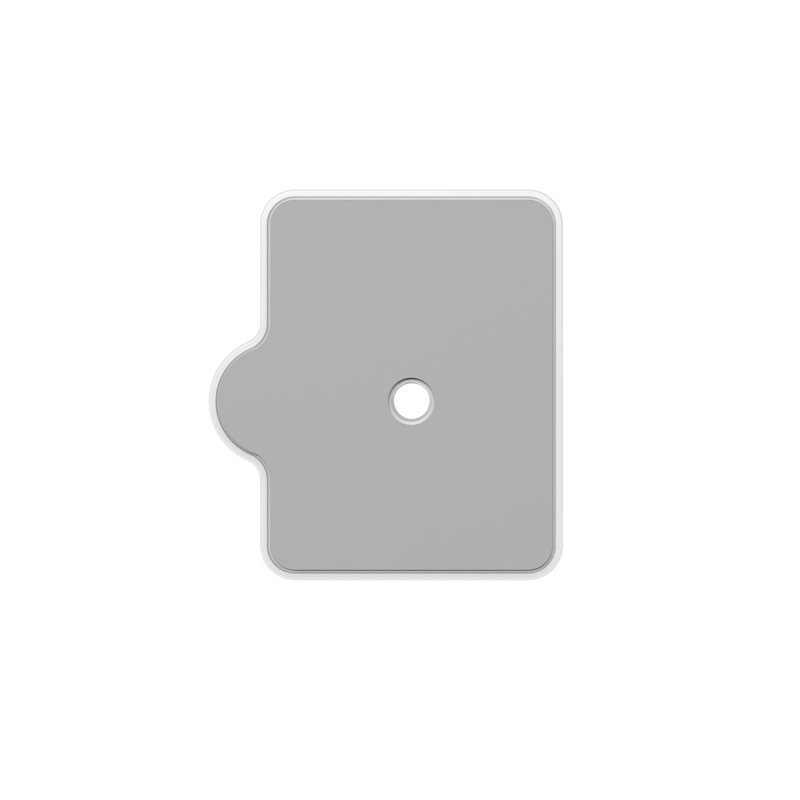 GlideTab VHB Replacement Plate White