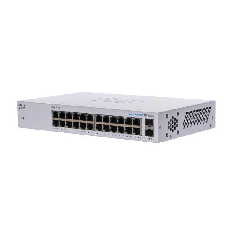 Cisco CBS110 Unmanaged L2 Gigabit Ethernet (10/100/1000) 1U Grey