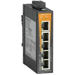 Weidmüller IE-SW-EL05-5TX Managed Fast Ethernet (10/100) Black, Orange