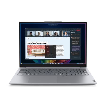 ThinkBook 16 G9 (21UR005WGE) (grau, Intel® Core? Ultra 7 355, Intel® Graphics, 32 GB DDR5, 512 GB (512 GB SSD),