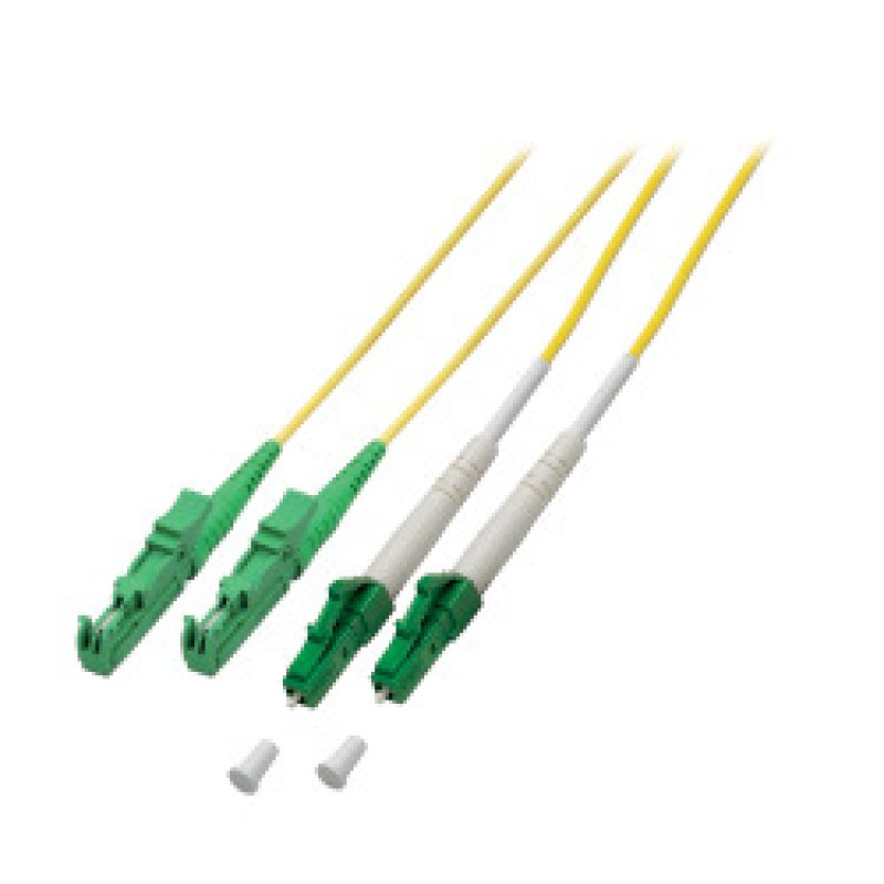 EFB Duplex Patchkabel 2E9 E2000/APC-LC/APC OS2 3m 2x1,8mm LSZH gelb