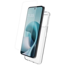 STARTER PACK COQUE SOUPLE VERRE TREMPE MOTOROLA G37