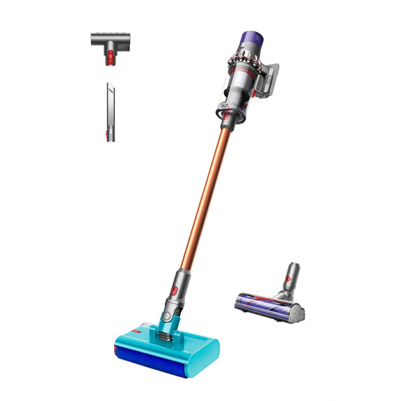 Dyson V10 Submarine 2-in-1 stick vacuum Battery Dry&wet Bagless 0.76 L Copper Grey