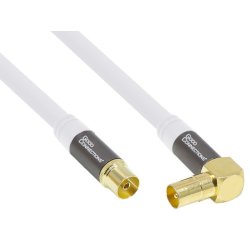 Good Connections TV Antennenkabel SmartFLEX gew weiß 1m