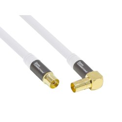Good Connections TV Antennenkabel SmartFLEX gew weiß 2m