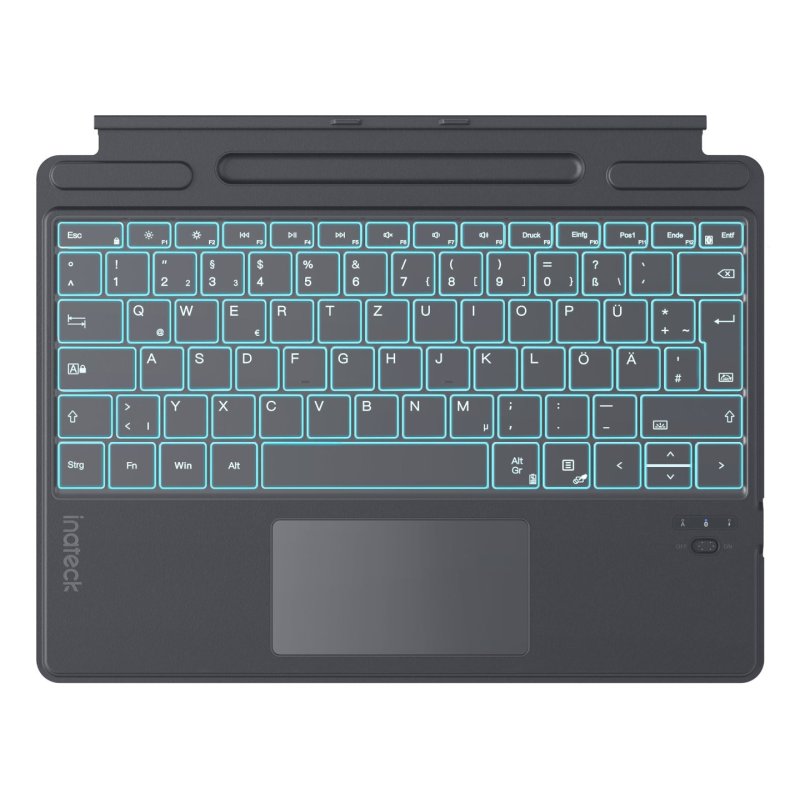 Inateck KB05114 QWERTZ Bluetooth Grey