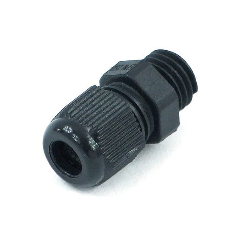 grommet 3 bis 6,5mm M12 black