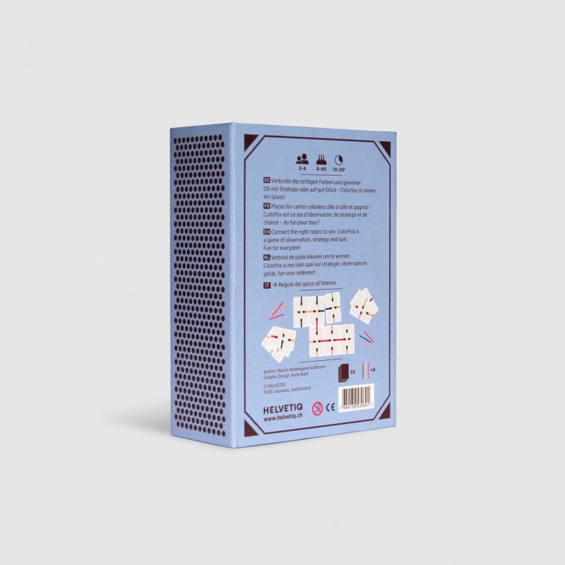 Helvetiq Colorfox Jeu de cartes Trick-taking