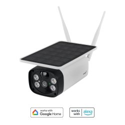 Wireless Security Camera OMAJIN OSC-01-EU solar White Black