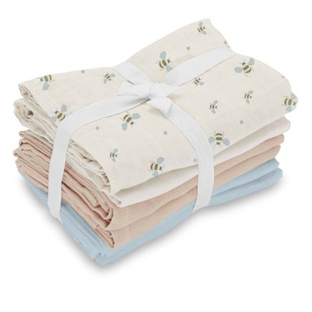 Vanilla Copenhagen - Muslins 6-pack - Milk, Beige, Rose - 70 x 70 cm