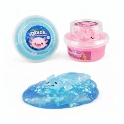 PUTTY CRYSTAL w AXOLOTL 1 psc. Assortet colors