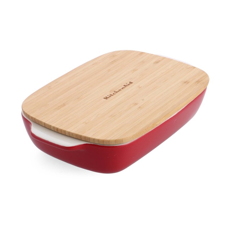KitchenAid - Medium Baker with Lid - Empire Red