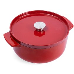 KitchenAid CC006060-001 marmite 5,2 L Rouge Fonte