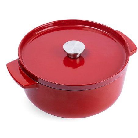 KitchenAid CC006060-001 soup pot 5.2 L Red Cast iron