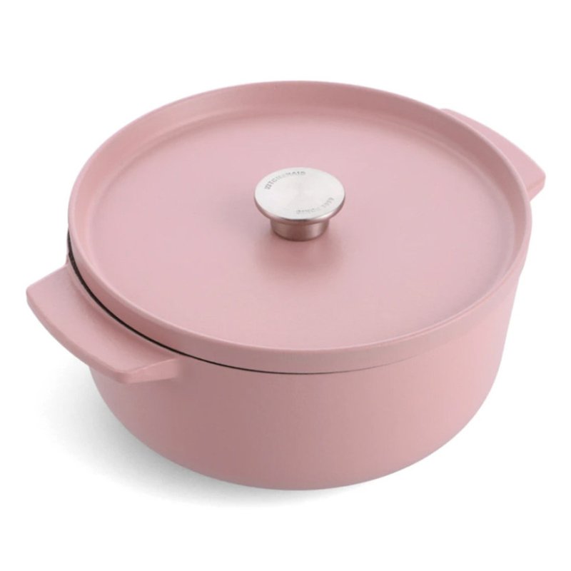 KitchenAid - Cast Iron Casserole - Dried Rose - 26 cm