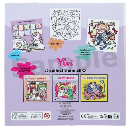 Ylvi COZY Magic Colouring Book