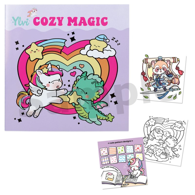 Ylvi - COZY Magic Colouring Book (0414451)