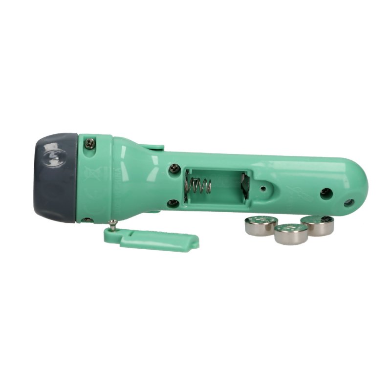 Dino World Action 0413375 torche et lampe de poche Vert, Gris, Bleu Lampe torche