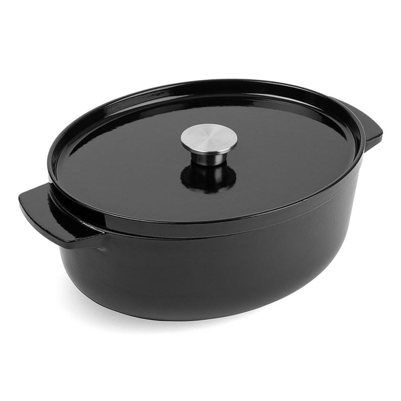 KitchenAid - KA-Oval Casserole - Onyx Black - 30cm/5.6L