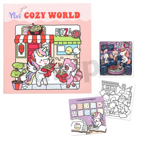 Ylvi - COZY World Colouring Book (0414449)