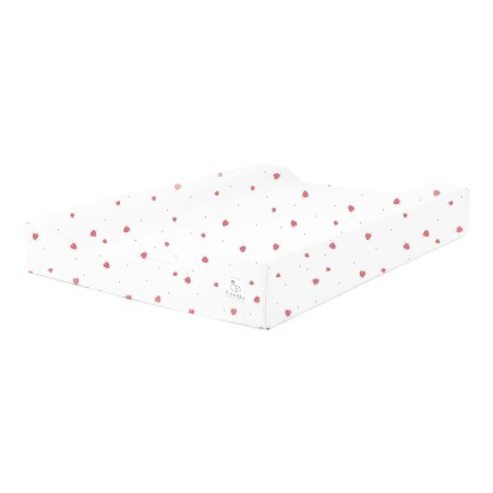 Vanilla Copenhagen - Changing Mat - Lady Lovebug - Milk - 50 x 64 x 9 cm