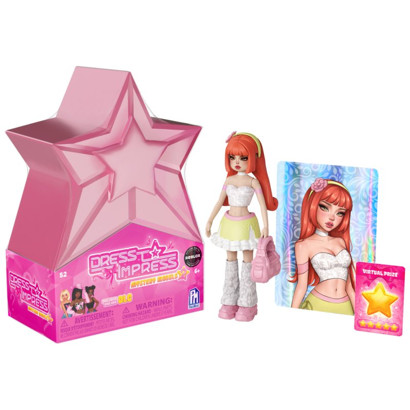 Roblox - Doll Dress to Impress Mystery Small Doll S2 (Assorted) - 910379