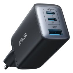 Anker - PowerPort III 3-Port 65W Pod - Black