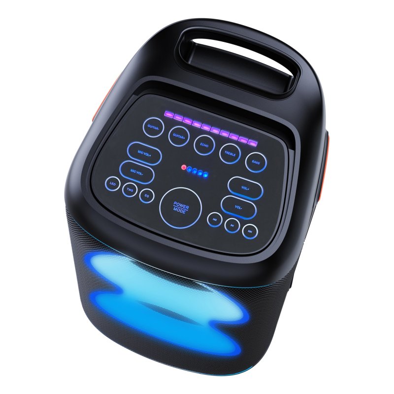 ALTAVOZ DE FIESTA DENVER BPS-370 BLUETOOTH CON 100W DE POTENCIA