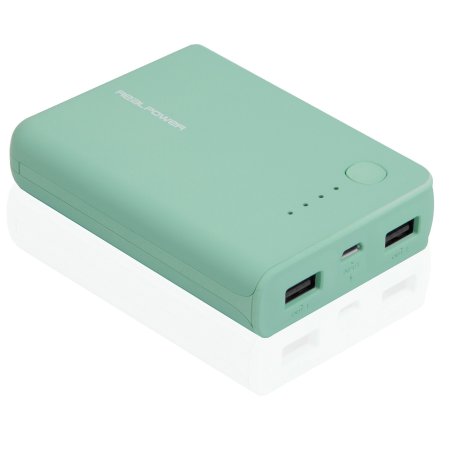 RealPower Powerbank PB-10k Opal Blue 10.000mAh