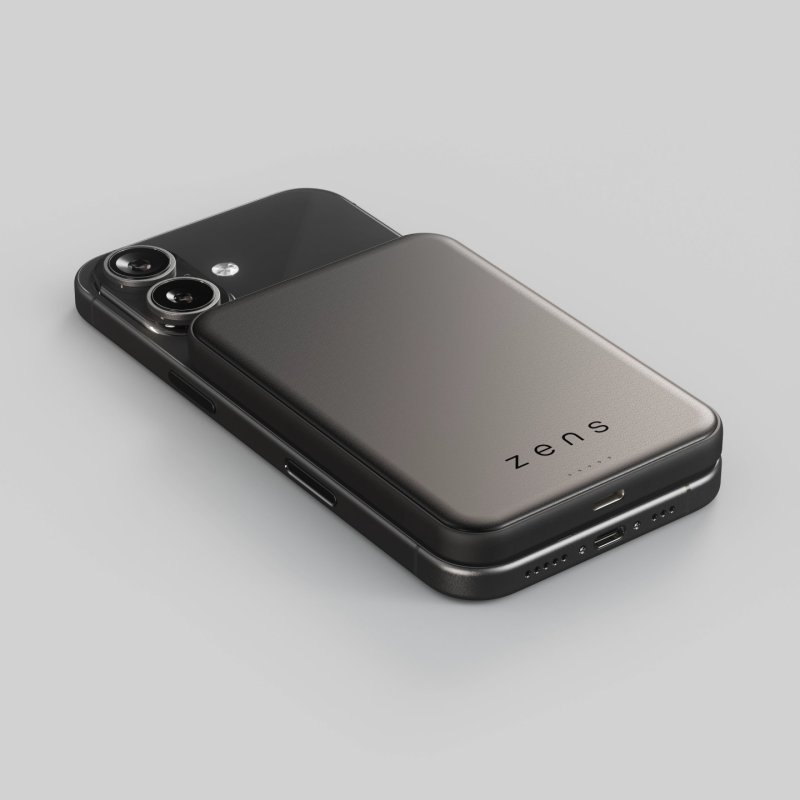 ZENS ZEPP11B/00 power bank 10000 mAh Wireless charging Black
