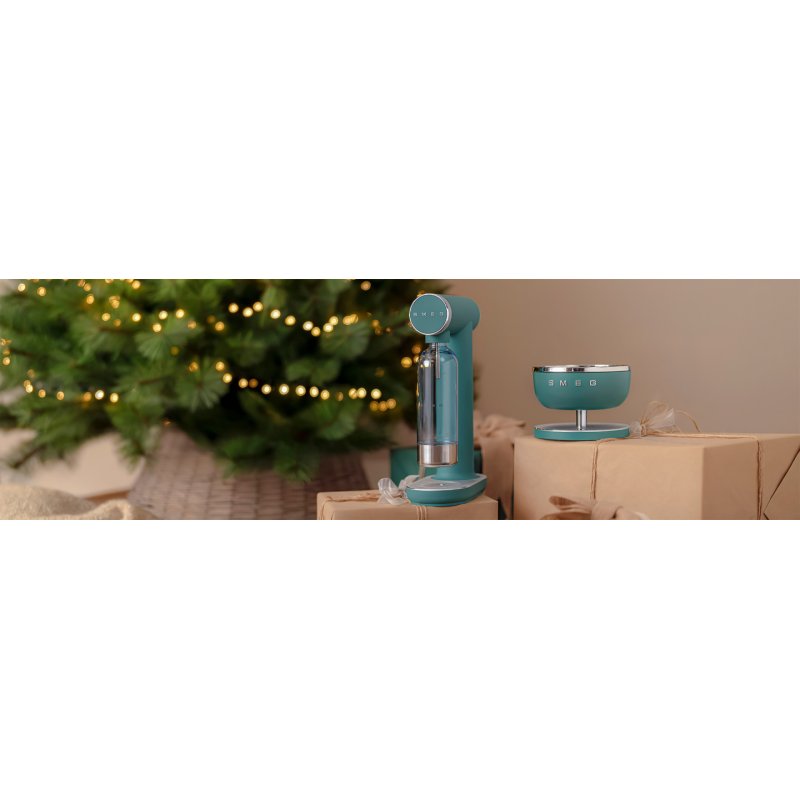 Smeg Collezione Soda Maker SKC01EGM Emerald Green