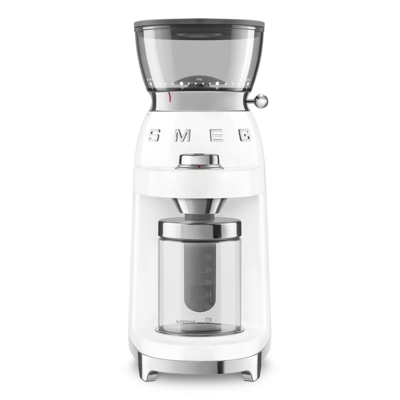 Kaffeemhle CGF03WHEU, 15 Mahlgrade, 240g Bohnenbeh., 150W, Wei