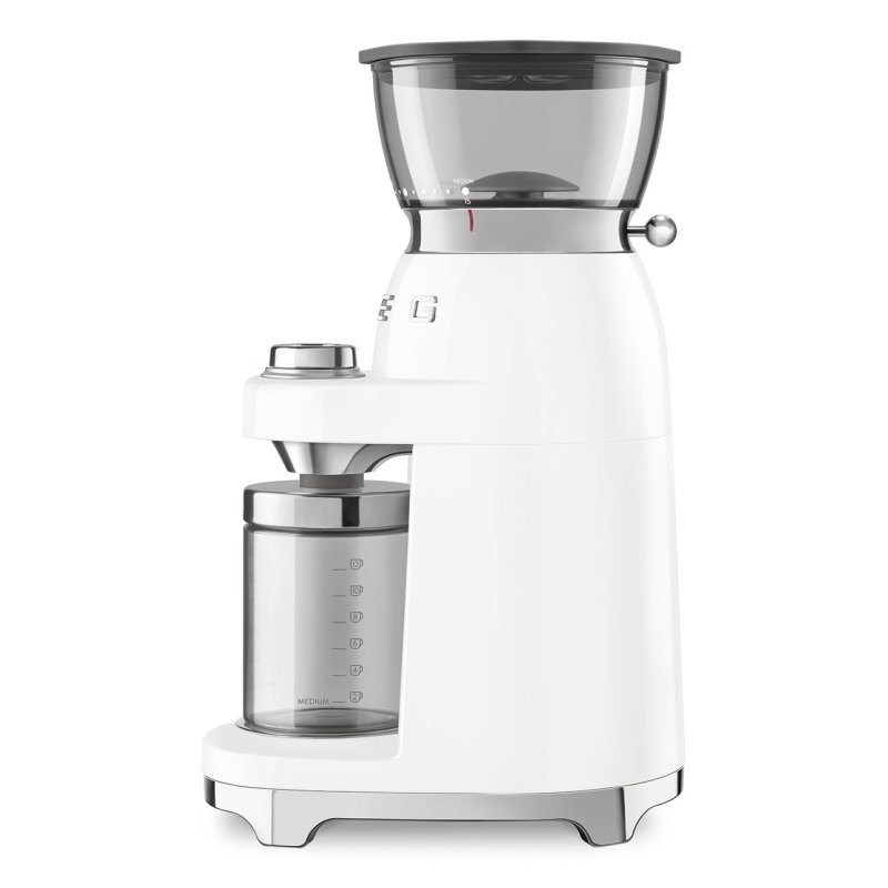 Kaffeemhle CGF03WHEU, 15 Mahlgrade, 240g Bohnenbeh., 150W, Wei