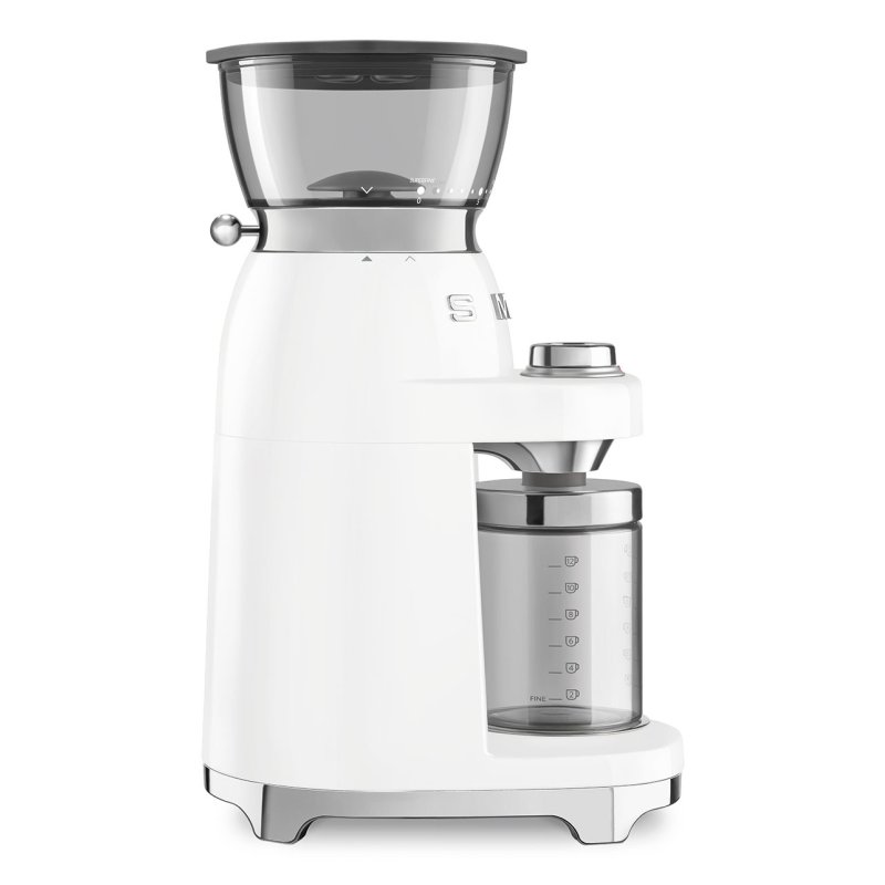 Smeg CGF03WHEU appareil à moudre le café 150 W Blanc